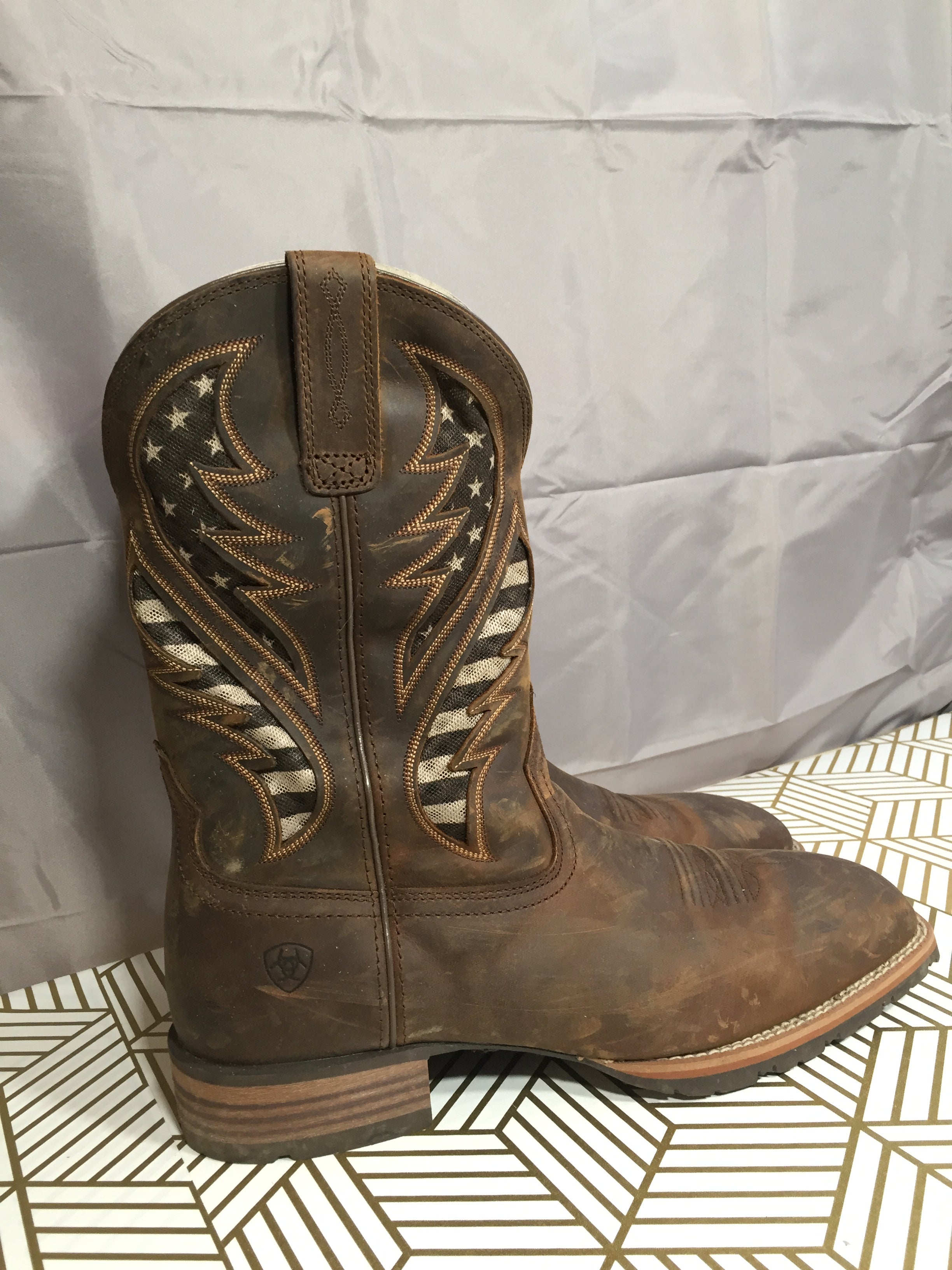 ARIAT Men's Hybrid Venttek Western Boot US 13D - NO BOX (8012766413038)